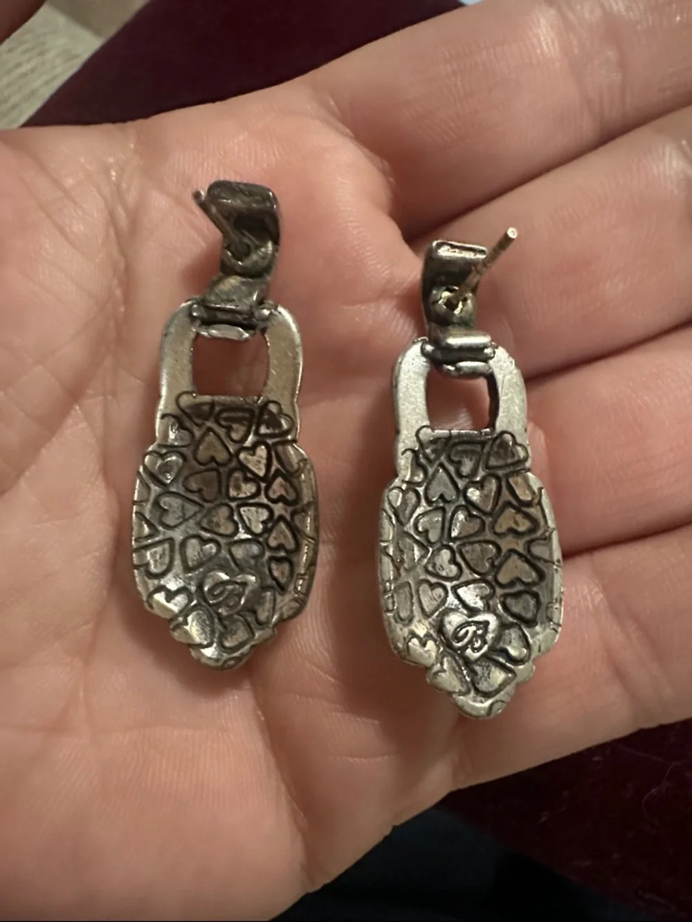 VTG Brighton Wheat Drop Earrings